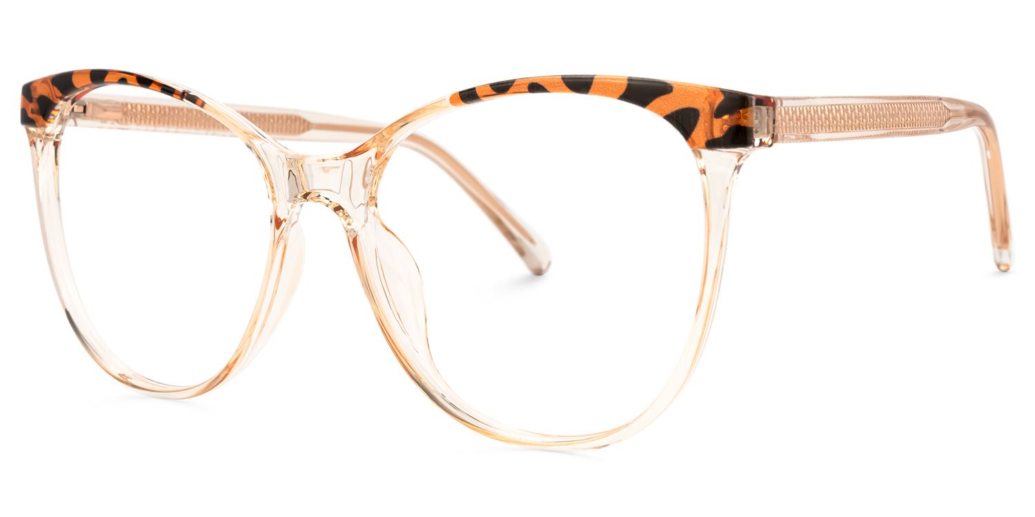 Nelson Gelb-Kristal Cateye Brille1