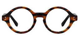 Giggs Braun-Tortoise Rund Brille0