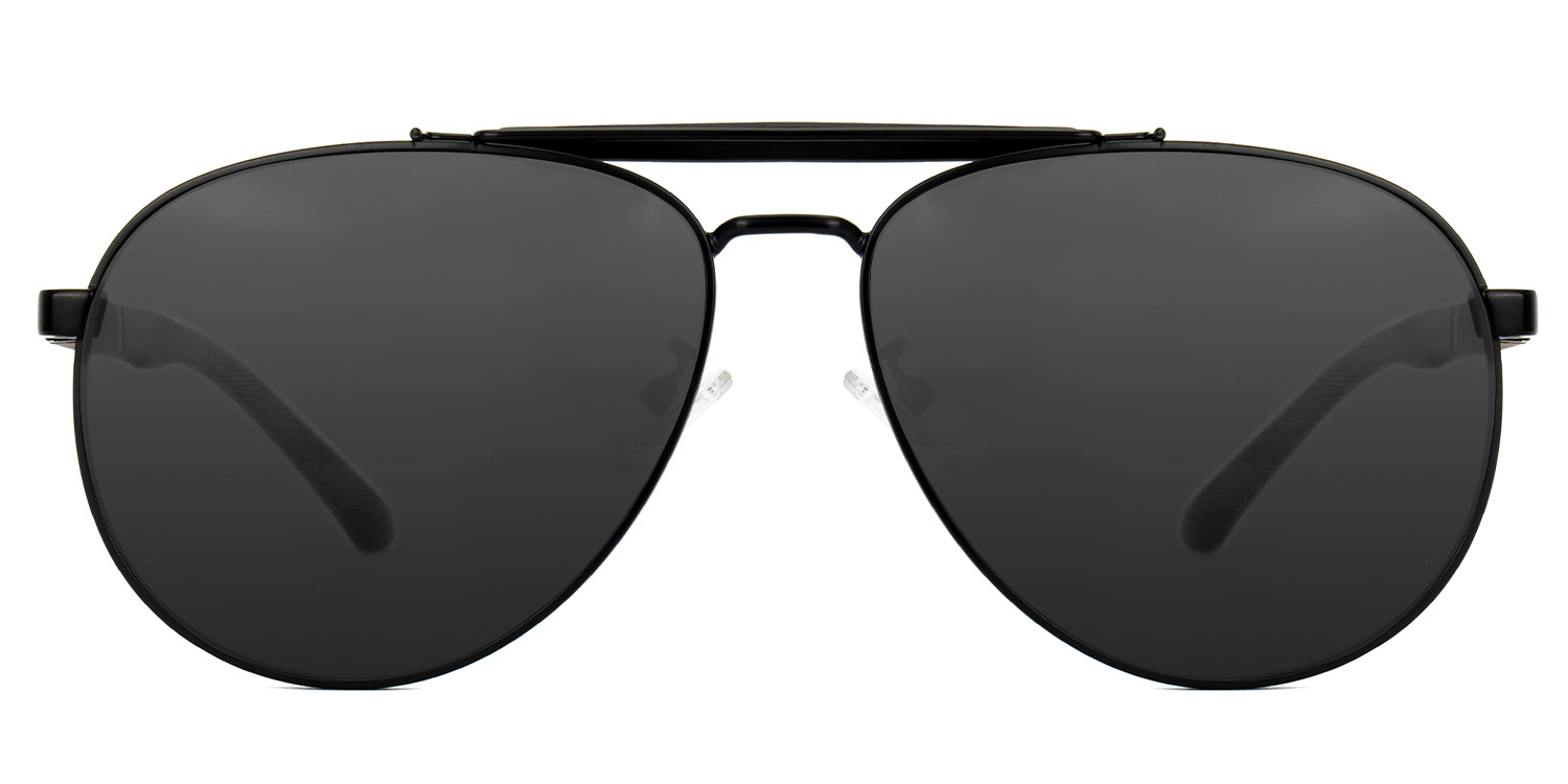 Nelly Schwarz Pilot Sonnenbrille gutes Bild