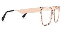 Dacarine Tortoise Quadratisch Brille5