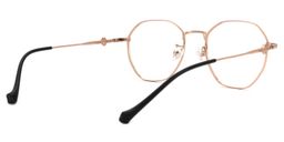 Deirdre Gold Geometrisch Brille3