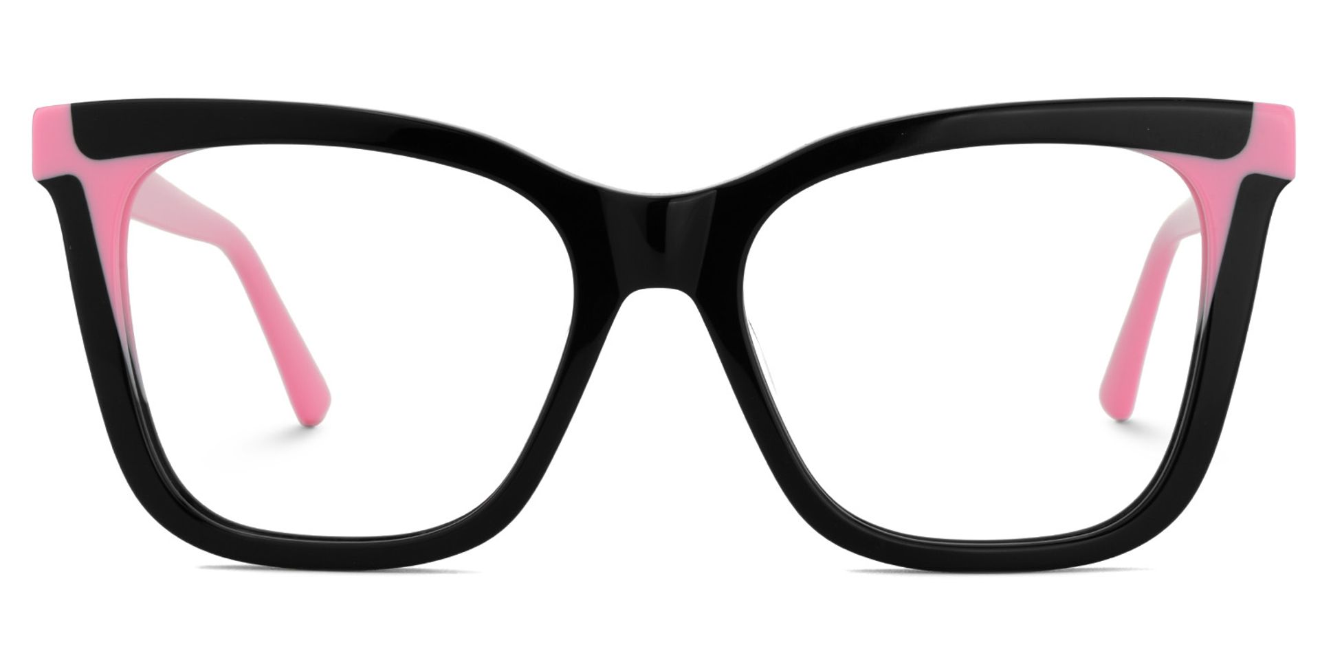 Grubbs Schwarz Quadratisch Acetat Brille0