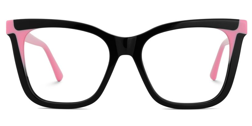 Grubbs Schwarz Quadratisch Brille