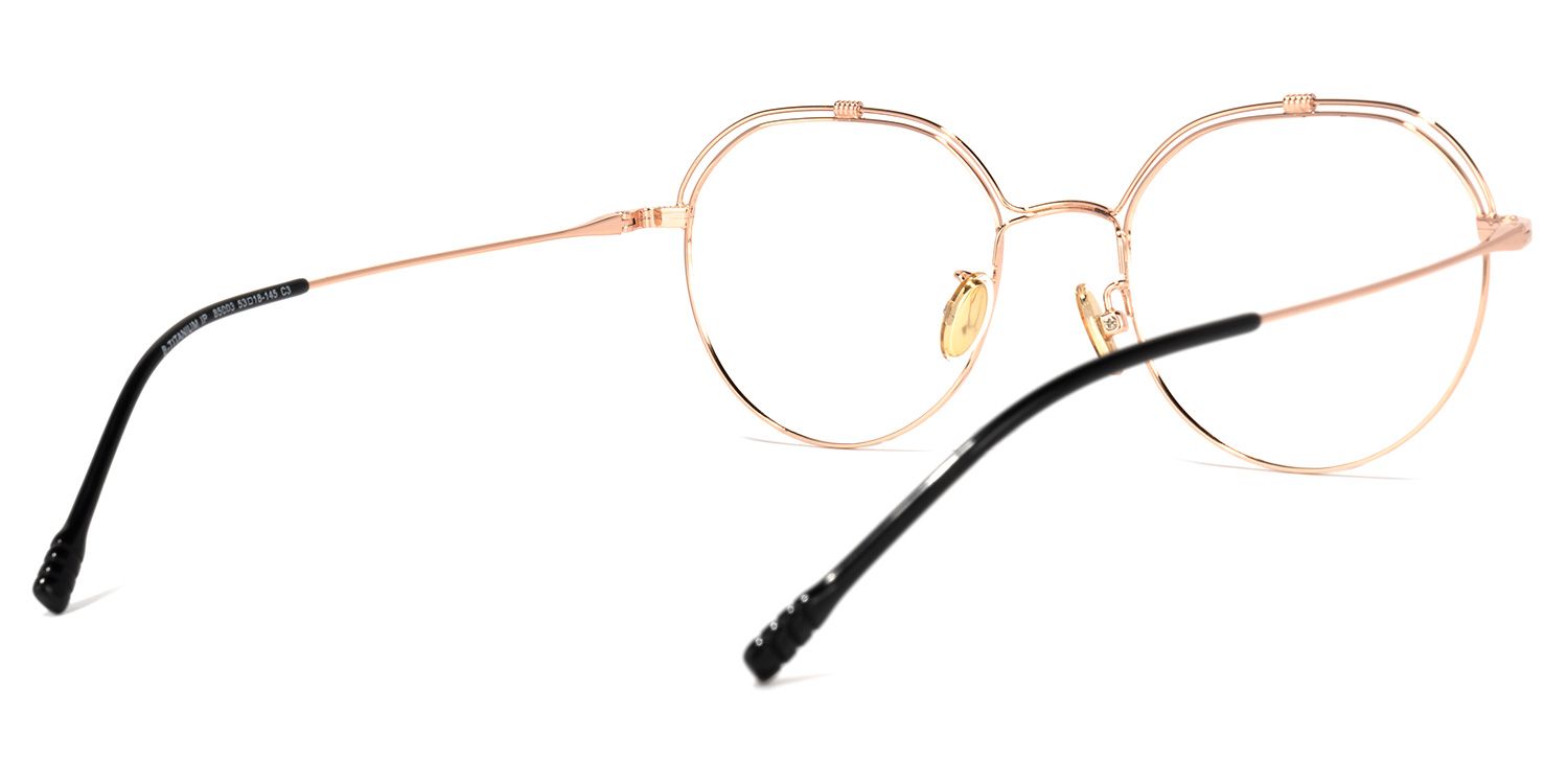 Talbot Gold Rund Brille4