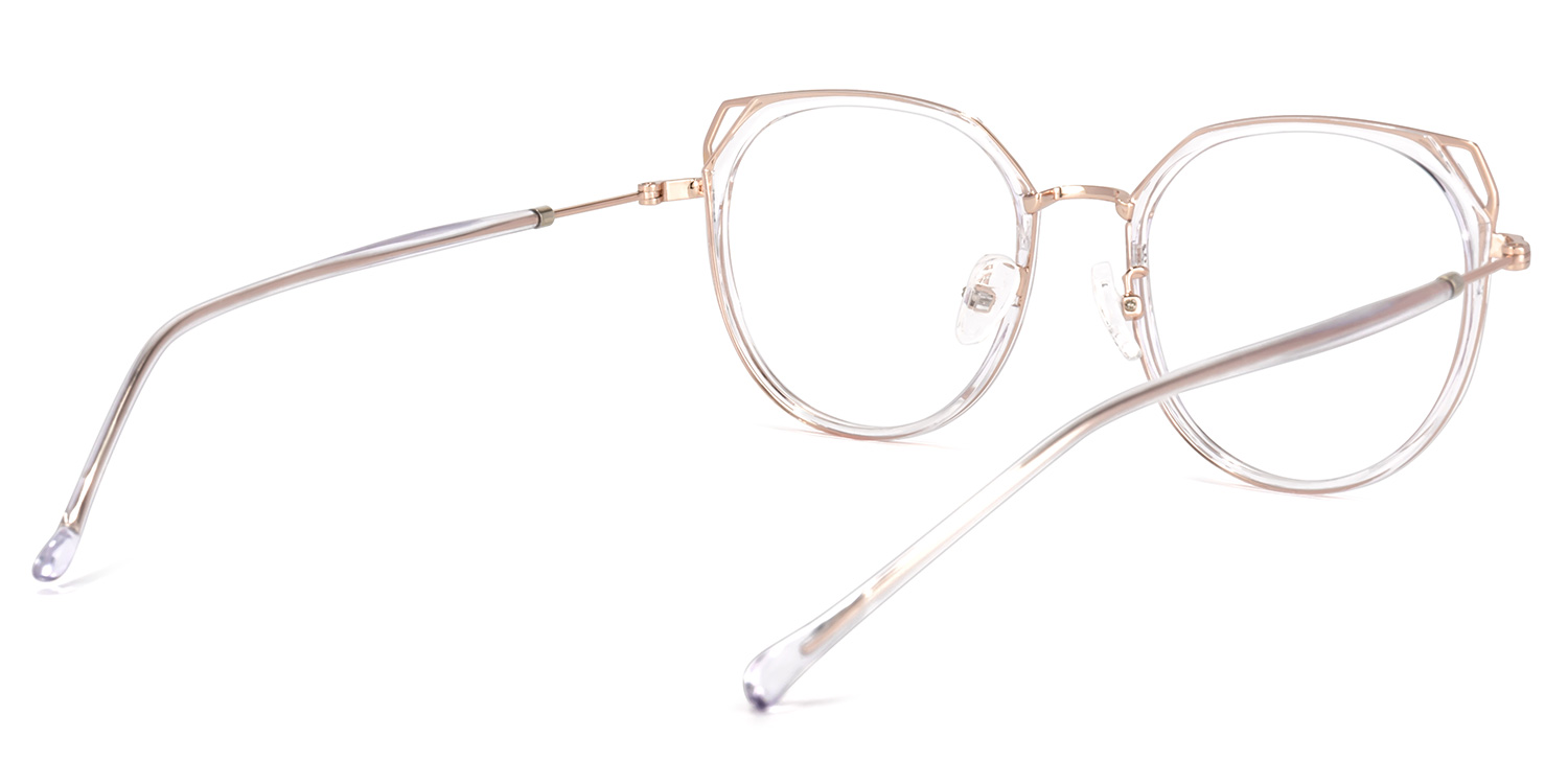 Ofelia Gold Kristall Geometrisch Brille4