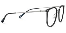 Bonny Schwarz Rund Brille2