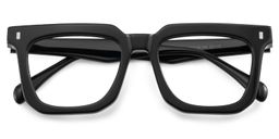 Lukas Schwarz Rechteckig Brille2