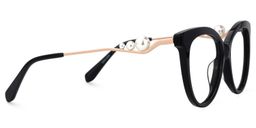 Sherrie Schwarz Cateye Brille4