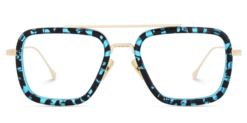 Gifford Blau Pilot Brille