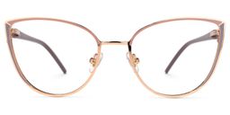 Ailsa Gold Cateye Brille0