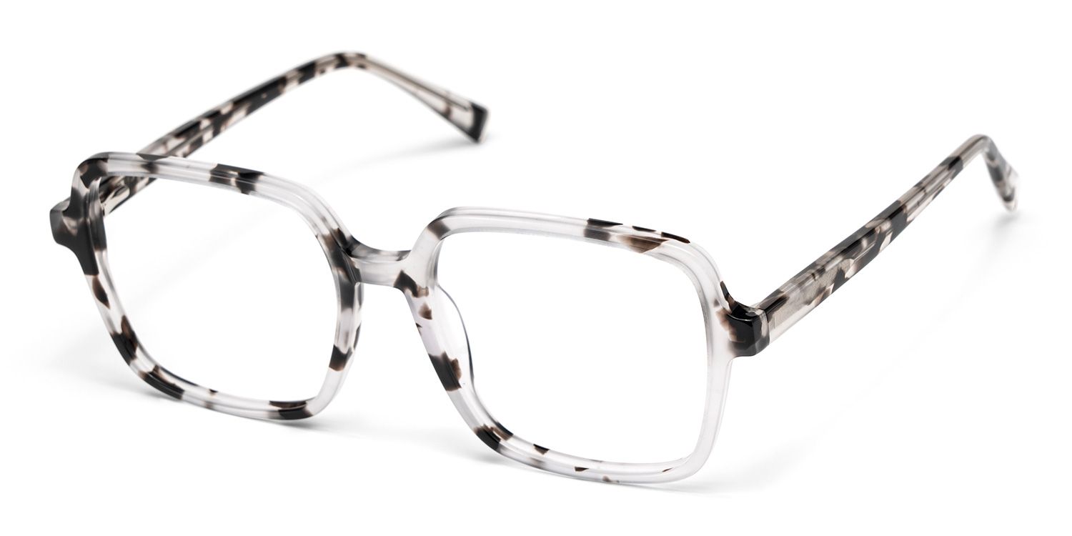 Ember Tortoise Quadratisch Acetat Brille4