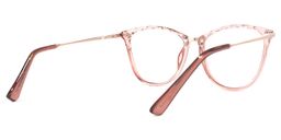 Vaughan Rosa Cateye Brille2