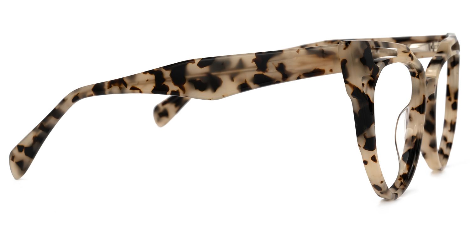 Adiari Schwarz-Tortoise Cateye Brille3