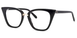 Tallulah Schwarz Cat Eye Brille1