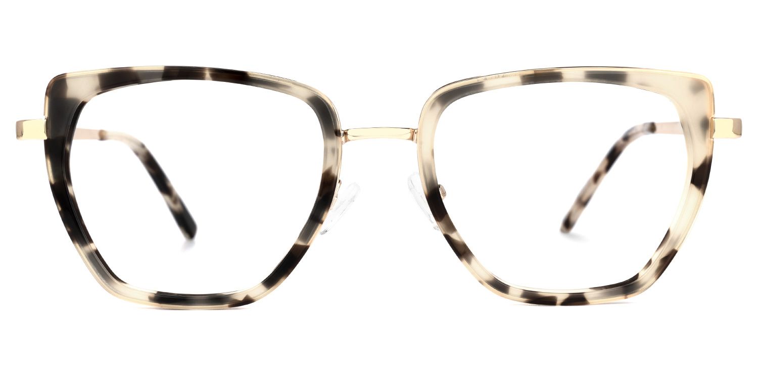 Quasar Schwarz-Tortoise Cateye Brille0