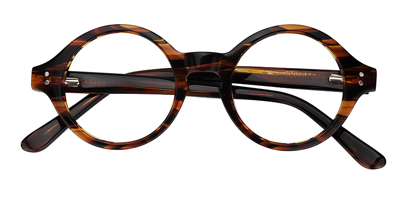 Giggs Braun-Tortoise Rund Brille5