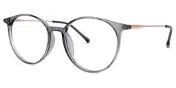 Ohnicio Grau Rund Brille1