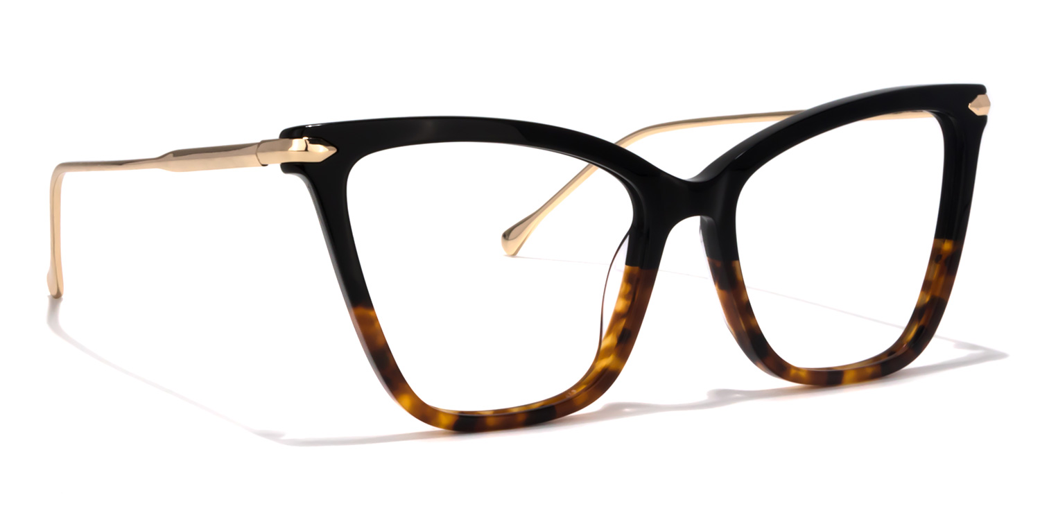 Hilary Tortoise Cateye Brille2