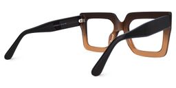 Brandon Gelbbraun Quadratische Brillen3