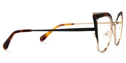 Pop Braun-Tortoise Cateye Brille2