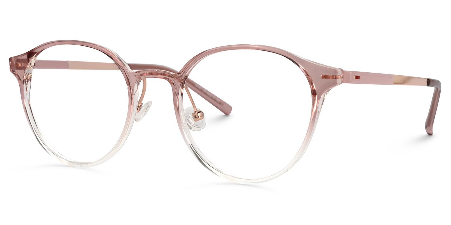 Laszlo Rosa Rund Brille1