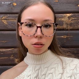 Babbage Schwarz-Tortoise Rund Brille9