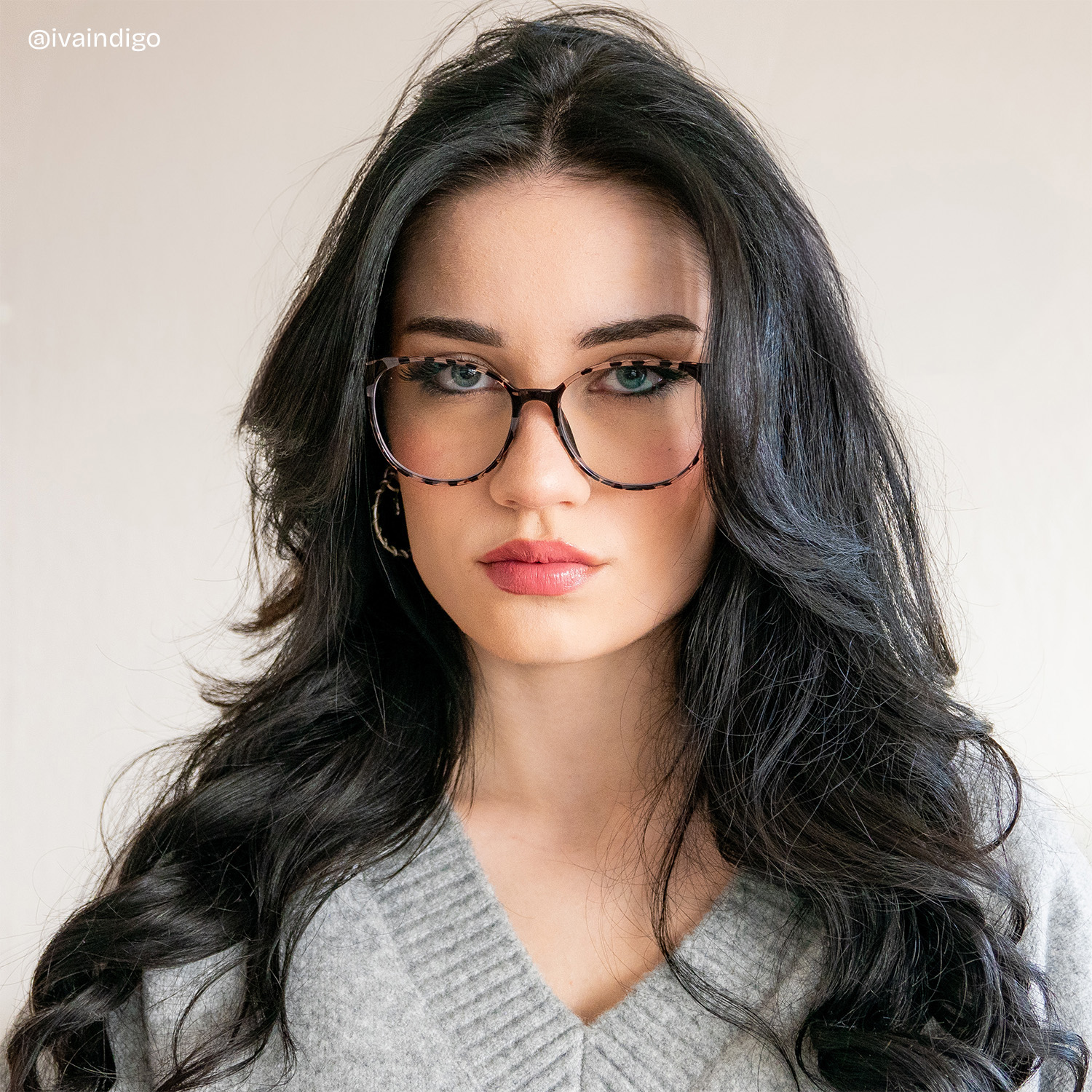 Babbage Schwarz-Tortoise Rund Brille5