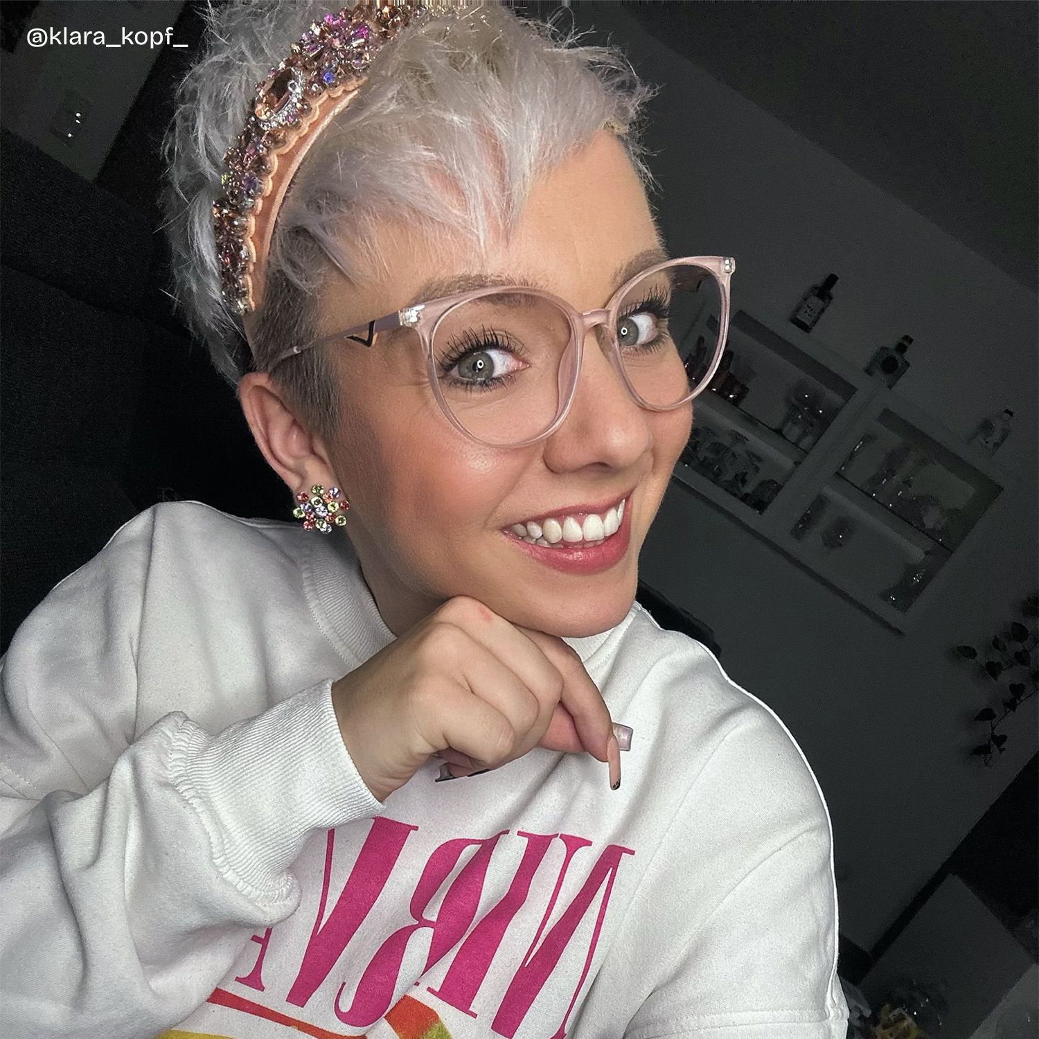 Babbage Hellbraun Rund Brille7