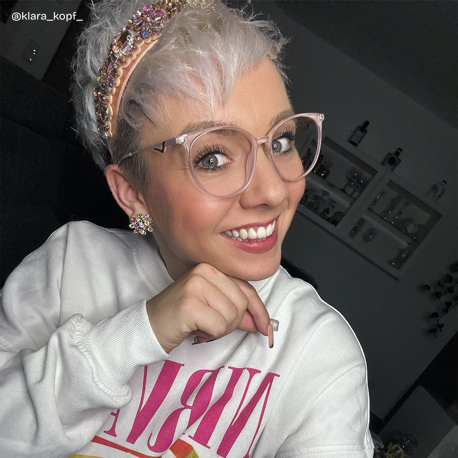 Babbage Hellbraun Rund Brille7