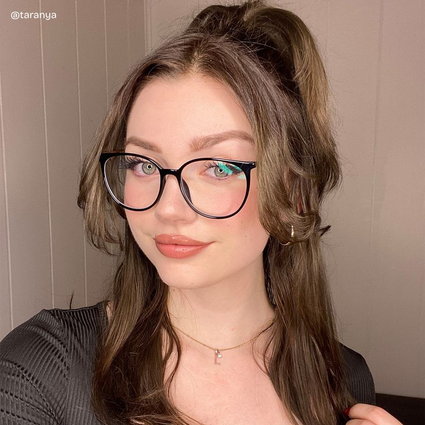 Babbage Schwarz Rund Brille