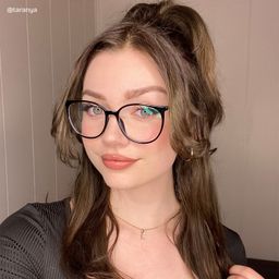 Babbage Schwarz Rund Brille6