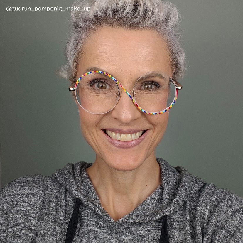 Alina Bunt Rund Brille