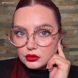 Alina Bunt Rund Brille7