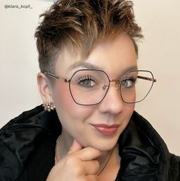 Dunbar Schwarz Geometrisch Brille8