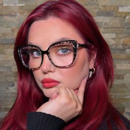 Fenn Schwarz-Tortoise Cateye Brille9