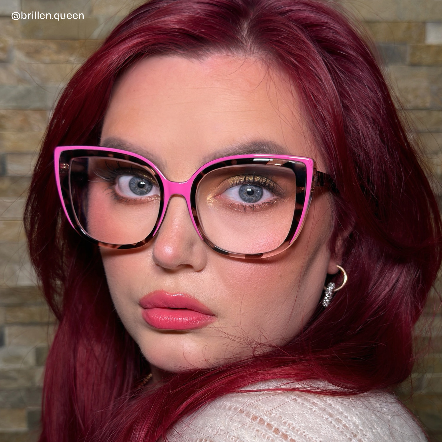 Fenn Rosa-Tortoise Cateye TR90 Brille7