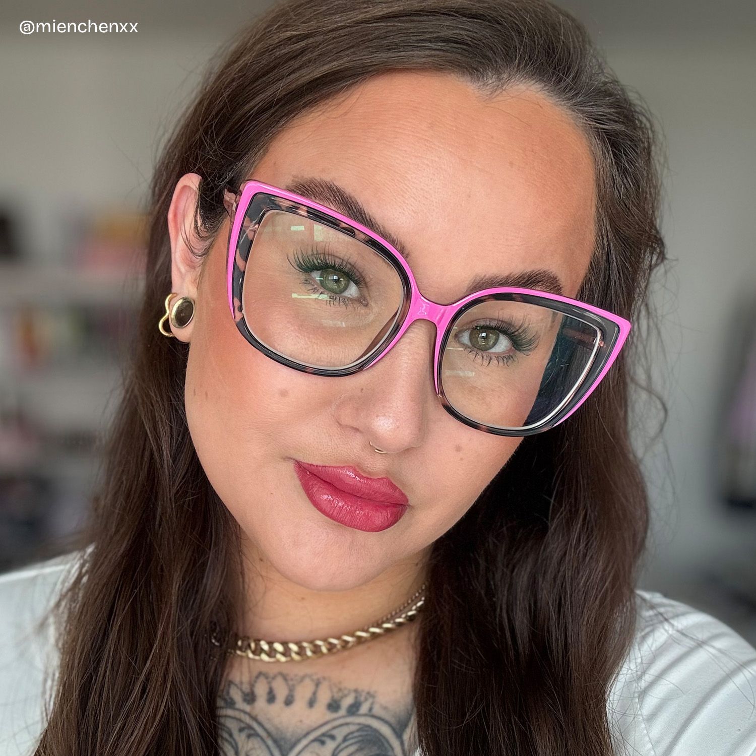 Fenn Rosa-Tortoise Cateye TR90 Brille9
