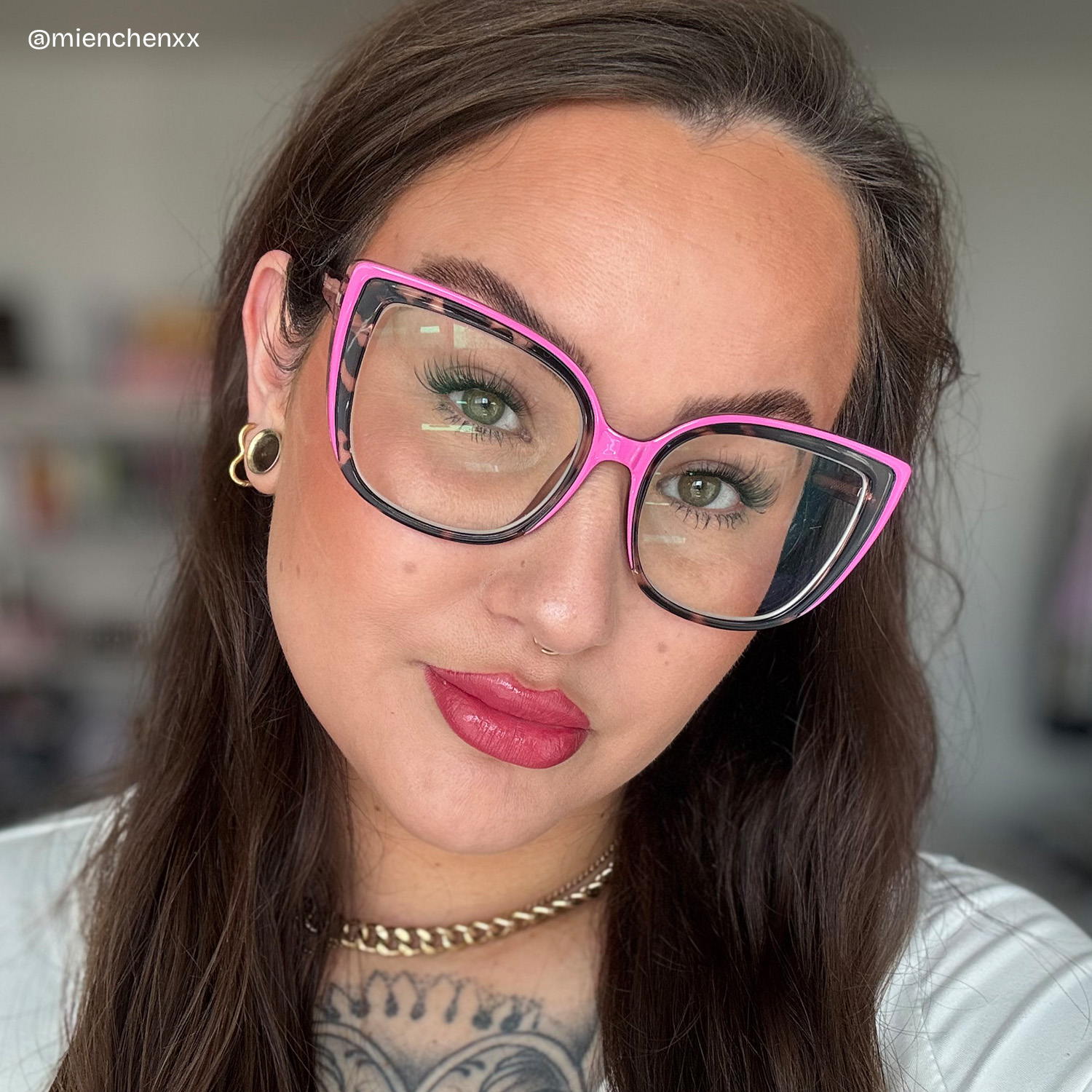 Fenn Rosa-Tortoise Cateye TR90 Brille9