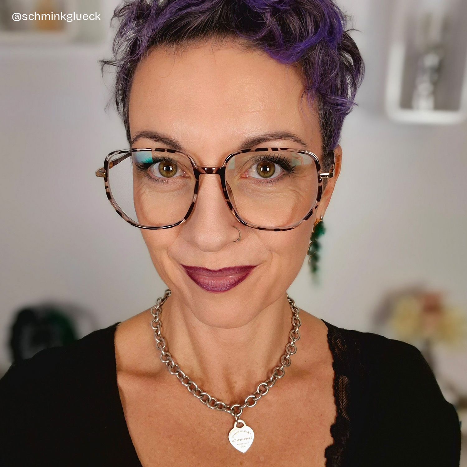 Joana Tortoise Geometrisch TR90 Brille9