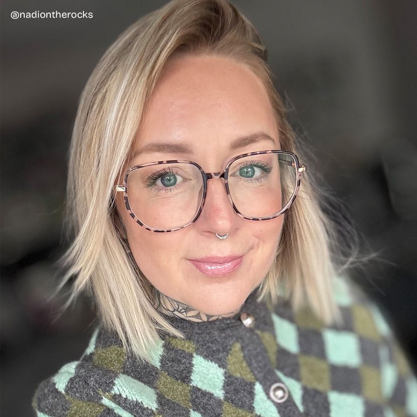 Joana Tortoise Geometrisch Brille