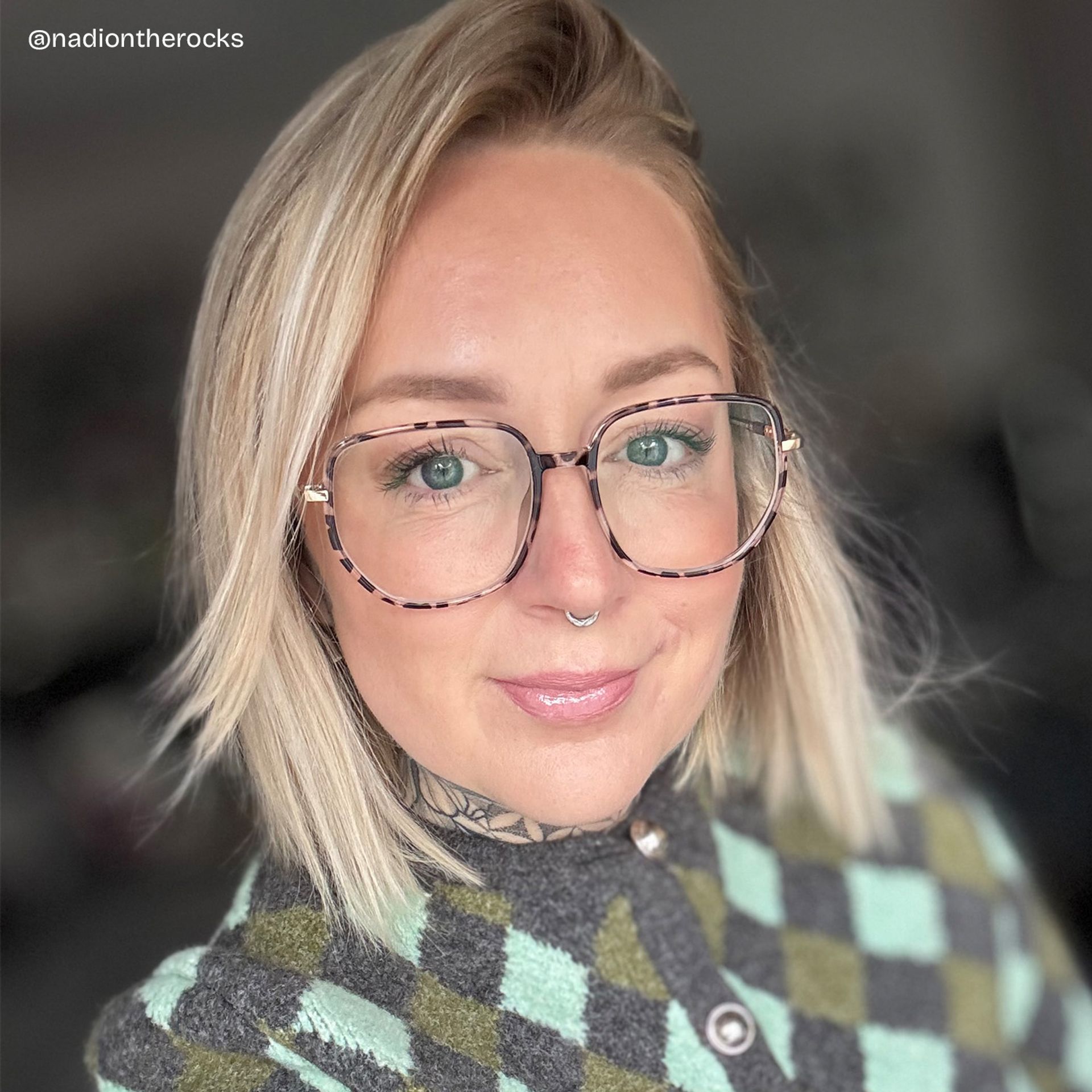 Joana Tortoise Geometrisch TR90 Brille7