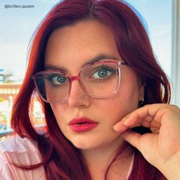 Walden Blumendruck-Rosa Cateye Brille5