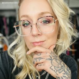 Kelby Schwarz-Tortoise Quadratisch Brille6