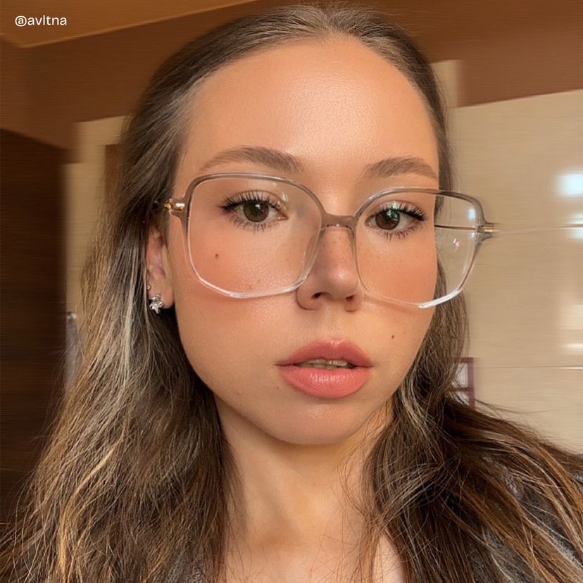 Payton Grau Geometrisch Brille