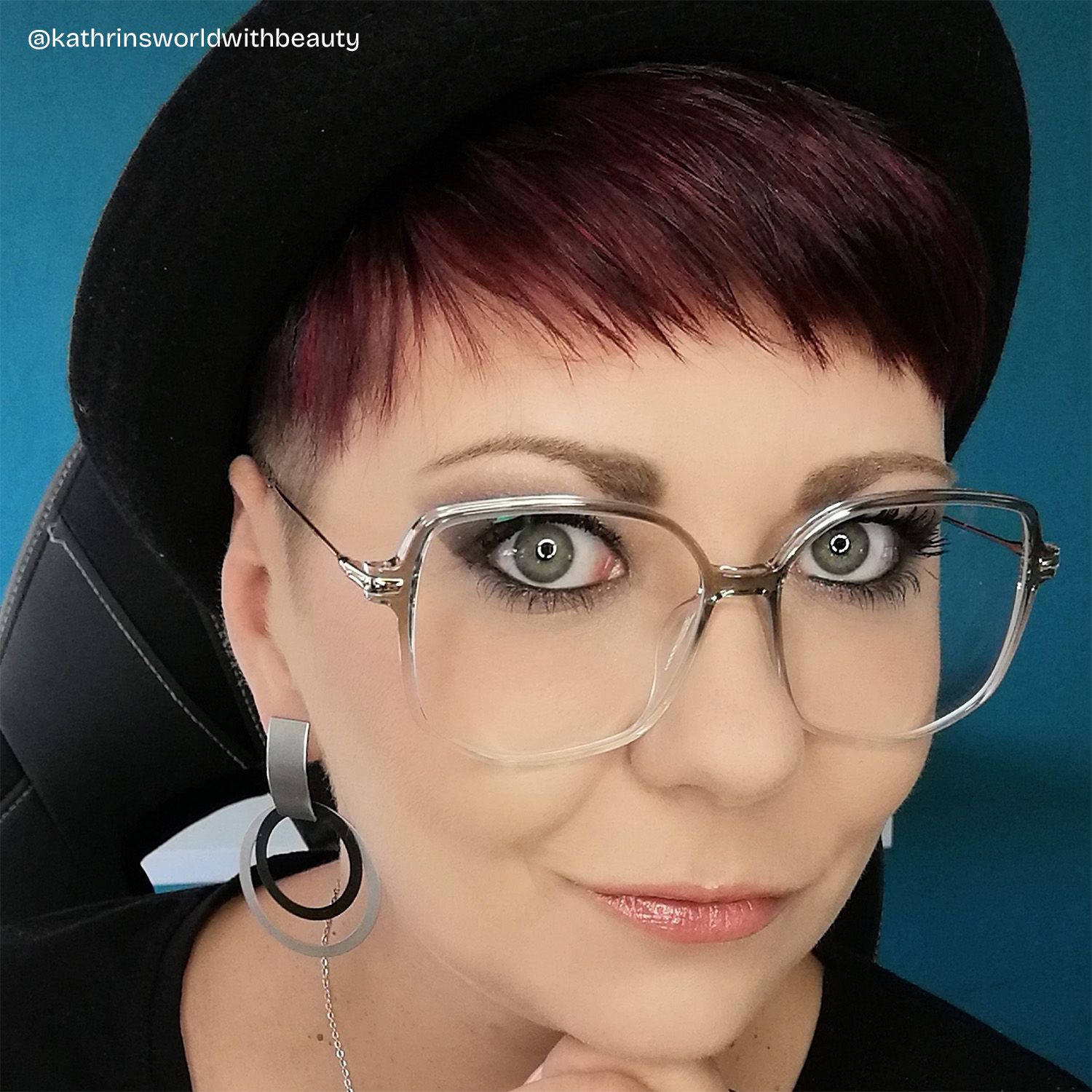 Payton Grau Geometrisch Brille7