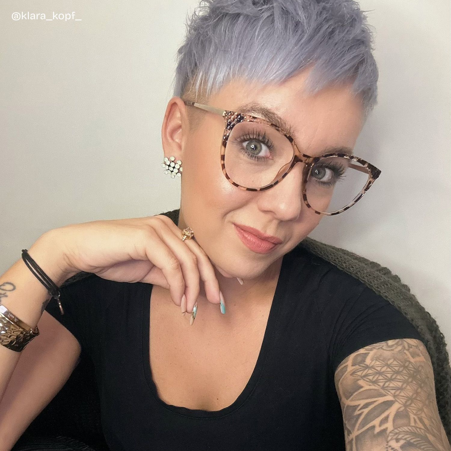 Dagmar Braun-Tortoise Cateye Brille8