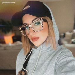 Taylor Braun-Leo Quadratisch Brille9