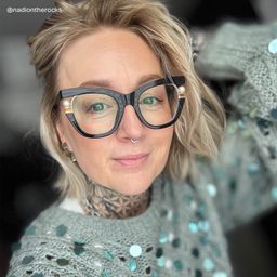 Pearl Schwarz Cateye Brille10
