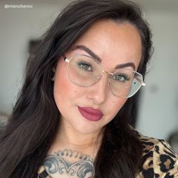 Perry Gold Geometrisch Brille5