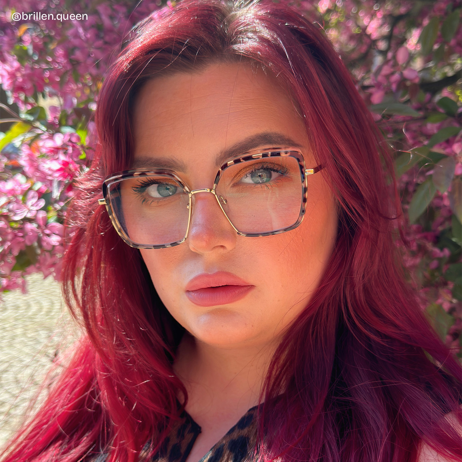 Chris Schwarz-Tortoise Geometrisch Brille7